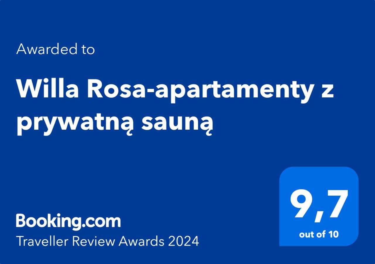 שצ'קלארסקה פוראובה Willa Rosa-Apartamenty Z Prywatna Sauna מראה חיצוני תמונה